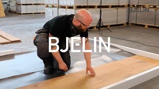 Cómo instalar parquet de madera endurecida BJELIN con sistema 5G / 2G® · Video Tutorial YVYRA