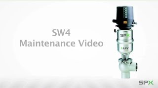 DELTA SW4 Single Seat Valve Maintenance Procedures - APV