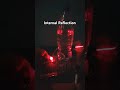 Internal reflection #trending #space #technology #physicsexperiment #reflection #reflection_of_light