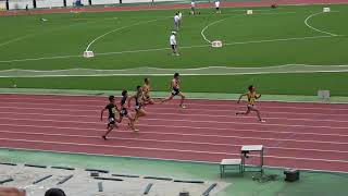 2018静岡国際 男子ﾊﾟﾗ100m(T20) 安川美喜雄10.98(+1.4)日本新 山口光男11.49 中屋武留11.55