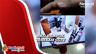 Heboh, Aksi Perampokan di Kompleks Famili Fortuna Terekam CCTV, Korban Perempuan Cantik