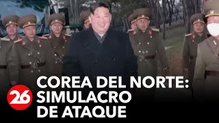 El líder norcoreano Kim Jong Un pide intensificar los simulacros de misiles para una "guerra real"