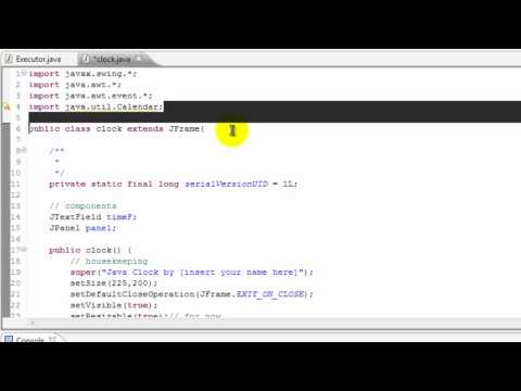 How to make a java digital clock (SOURCE PROVIDED) How to make a java digital clock (SOURCE PROVIDED)