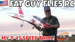 SPEED TRIAL FREEWING T-45 90MM by FGFRC #aviation #rcjets #aircraft