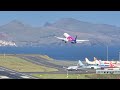 WINDSHEAR WIZZAIR A321 271N GO AROUND at Madeira Airport