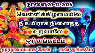 நாளை வெள்ளிக்கிழமை 🔥நீ உயிராக நினைத்த உறவாலே ஓர் சங்கட்டம்🔱##அம்மன் #devotional