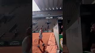 Bend it like Rafa 😬 | Roland-Garros 2022
