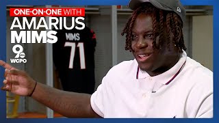 One-on-one with Bengals first round draft pick Amarius Mims