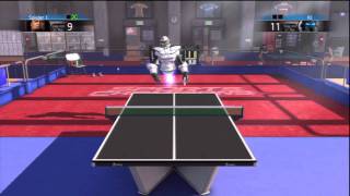 PS3 Sports Champions how to beat Ace 8000 in Tabletennis Champion Cup level / Championspokal HD