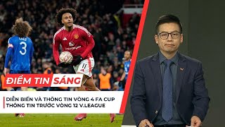 Điểm tin sáng 8/2: Man Utd thắng nhờ... không có VAR; Lịch thi đấu vòng 12 V.League