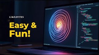 “Python Turtle Spiral Drawing Tutorial Easy Turtle Graphics for Beginners Fun Python Project”