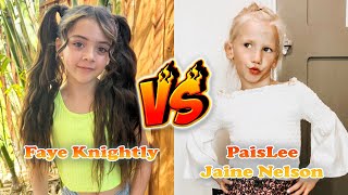 Faye Knightly VS PaisLee Jaine Nelson Transformation 👑 From Baby To 2025