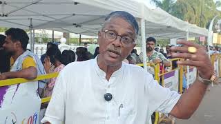 Goan Reporter:: Activist Mariano comments on the Massive Crowd for SFX Veneration at Old Goa