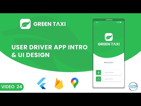 Implementación de la interfaz de usuario de la aplicación para conductores || Aplicación de taxi Flutter