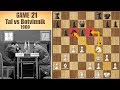 Champion Of The World | Tal vs Botvinnik 1960. | Game 21