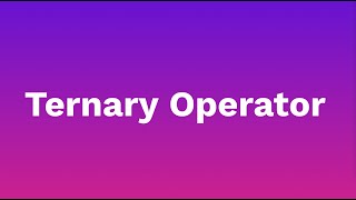 🚀 Mastering Ternary Operator in Java | Java Conditional Operator Explained with Examples