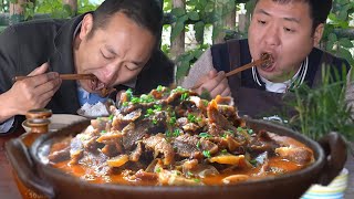 大哥帶回一些牛鼻子，老弟鹵上大半天，軟糯Q彈，下酒真帶勁！ 【鐵鍋視頻】