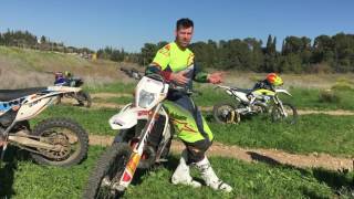 david knight in israel giving tips handlebar, sag,