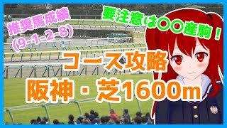 【5分でわかるコース傾向攻略！】阪神・芝1600ｍ【マイラーズC】