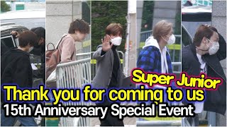 201106 슈퍼주니어(SUPER JUNIOR), 우리에게 와줘서 고마워! 영원히 함께해요 ❤️ (15th Anniversary Special Event–Invitation)