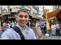 Tsukiji Market is SO CROWDED | Tokyo Street Food View