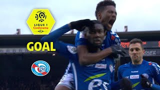 Goal Jean Eudes AHOLOU (65') / RC Strasbourg Alsace - ESTAC Troyes (2-1) / 2017-18