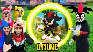 SONIC, AMY , SHADOW, TAILS E KNUCKLES O FILME 2 COMPLETO ( VIDEO DE 1 HORA - PART 4 ) NA VIDA REAL