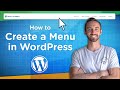 How to Create a Menu in WordPress