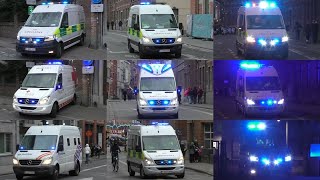 [PRIMEUR] Verschillende Rode Kruis Ambulances en Politie met spoed tijdens Aalst carnaval!