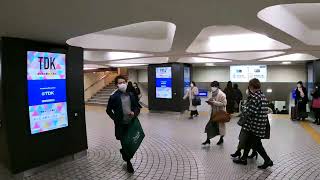 Relaxing Walk in Shinjuku Station | No Talking, 4K | Tokyo, Japan