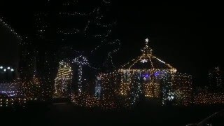 Svítící dům Chotovice 2016 / Christmas house lights - vlog #Cestounecestou