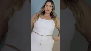 Coleção Golden Hour Quality Moda Plus Size #summer2025 #modaplussize #qualitymodaplussize