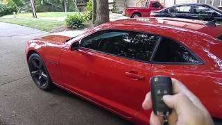 Window Valet C7 WV-200 on a 2010 Camaro