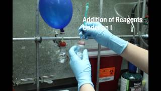 Flame Drying and Purging Flasks \u0026 Addition of Reagents Under an Inert Atmosphere