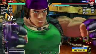 KOF15【ラルフ】4ゲージ使用即死コンボ‼️できたぁー😆