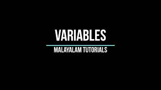 2. Python Variables a basic overview in Malayalam