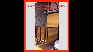 Elevador para Silla de Ruedas, Renovación y Adaptación