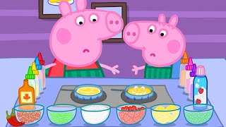 Making Fancy Pancakes! 🥞 | Peppa Pig Tales Full Episodes
