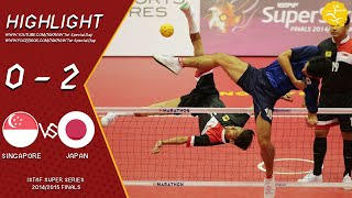 [HIGHLIGHTS MAN] JAPAN VS SINGAPORE | ISTAF SUPER SERIES THAILAND 2014/2015 FINALS