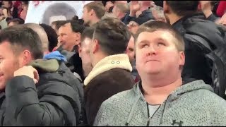 EMOTIONAL MOMENT!! Blind Liverpool Fan Celebrating Mo Salah’s Goal Against Napoli