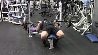Jason Blaha Workout 11-06-2017 Bench Press & Triceps, Checking My Ego At The Door Again