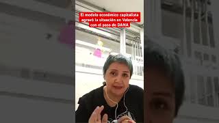 #LaMesaRoja🟥Dani Pastrana habla del modelo económico capitalista y la tragedia en Valencia.