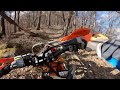 hard enduro capus ktm 450 4t vs 300 2t