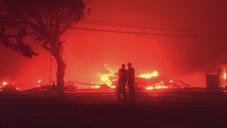 LA wildfires: 2 dead, thousands of structures destroyed