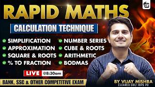 #197 Vedic Maths Tricks For Fast Calculation | Speed Maths for Bank Exams/RBI/ SSC by Vijay Mishra