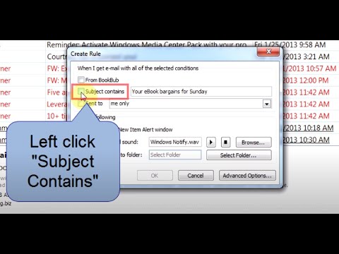 How to Create a Rule to Move e-mail to Specific Folder When it Arrives (Outlook 2010) How to Create a Rule to Move e-mail to Specific Folder When it Arrives (Outlook 2010)
