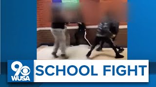 Large fight at Virginia high school leaves 8 students facing charges