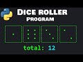 Code a dice roller program in 10 minutes! 🎲