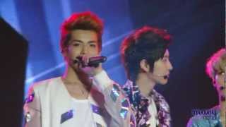 [FANCAM] EXO Kris talks about upcoming album [Dream Kpop Fantasy Concert (DKFC) 130119]