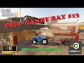 SPREADING MANURE USING COURSE PLAY ! - FS19 Sandy Bay farm #13